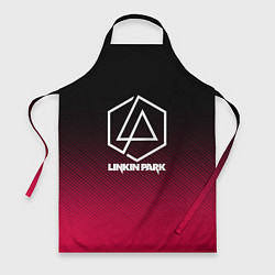 Фартук кулинарный LINKIN PARK LOGO CARBON, цвет: 3D-принт