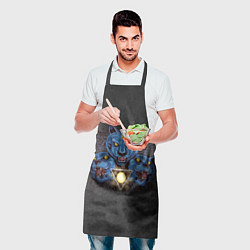 Фартук кулинарный Существо из ада, цвет: 3D-принт — фото 2