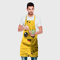 Фартук кулинарный FORTNITE BANANA FACE ФОРТНАЙТ БАНАН, цвет: 3D-принт — фото 2