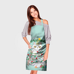 Фартук кулинарный Обожаю праздники, цвет: 3D-принт — фото 2