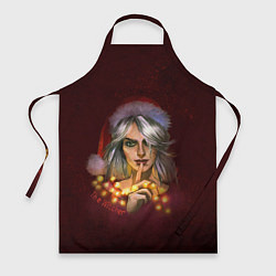 Фартук кулинарный Цирилла The Witcher, цвет: 3D-принт