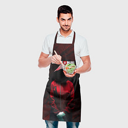 Фартук кулинарный Бумажный дом Человек в капюшоне, цвет: 3D-принт — фото 2