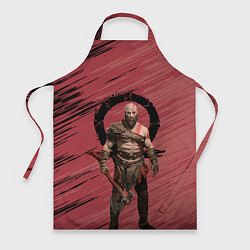 Фартук кулинарный Кратос God of War, цвет: 3D-принт