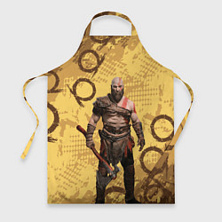 Фартук кулинарный God of War Kratos Год оф Вар Кратос, цвет: 3D-принт