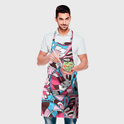 Фартук кулинарный Краски Жизни, цвет: 3D-принт — фото 2