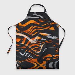Фартук кулинарный Окрас тигра, цвет: 3D-принт