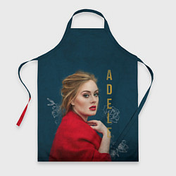Фартук кулинарный Portrait Adele, цвет: 3D-принт