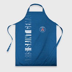 Фартук кулинарный PSG PARIS SAINT GERMAIN WHITE LINE SPORT, цвет: 3D-принт