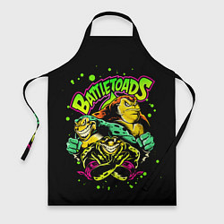Фартук кулинарный Battletoads Боевые Жабы, цвет: 3D-принт