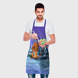 Фартук кулинарный Тигр - менеджер, цвет: 3D-принт — фото 2