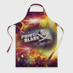 Фартук кулинарный Point Blank Black Fire, цвет: 3D-принт