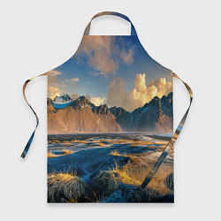 Фартук кулинарный Красивый горный пейзаж, цвет: 3D-принт
