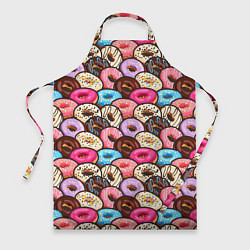 Фартук кулинарный Sweet donuts, цвет: 3D-принт