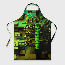 Фартук кулинарный Minecraft, pattern 2022, цвет: 3D-принт