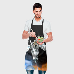 Фартук кулинарный Клеймор Клэр Лаки, цвет: 3D-принт — фото 2