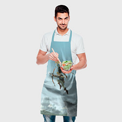 Фартук кулинарный Зельда и Линк, цвет: 3D-принт — фото 2