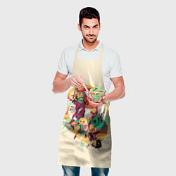 Фартук кулинарный Zelda team, цвет: 3D-принт — фото 2