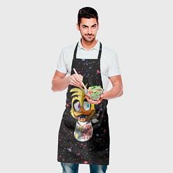 Фартук кулинарный FNAF - ЧИКА Краска, цвет: 3D-принт — фото 2