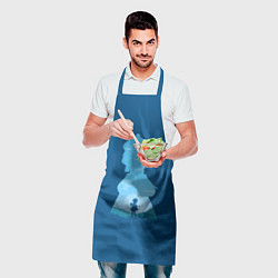 Фартук кулинарный Ци Ци на тренировке, цвет: 3D-принт — фото 2