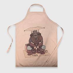 Фартук кулинарный Торговец Kenshi, цвет: 3D-принт