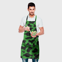 Фартук кулинарный Армейский камуфляж, цвет: 3D-принт — фото 2
