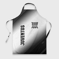 Фартук кулинарный JUVENTUS Juventus Градиент, цвет: 3D-принт