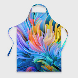 Фартук кулинарный Красочный абстрактный паттерн Лето Colorful Abstra, цвет: 3D-принт