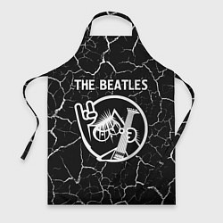 Фартук кулинарный The Beatles - КОТ - Трещины, цвет: 3D-принт