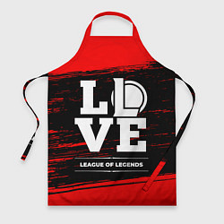 Фартук кулинарный League of Legends Love Классика, цвет: 3D-принт