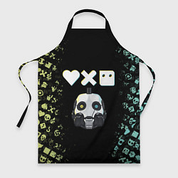 Фартук кулинарный Love, Death and Robots Pattern, цвет: 3D-принт