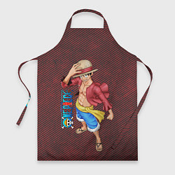 Фартук кулинарный Луффи- One Piece или Большой куш, цвет: 3D-принт