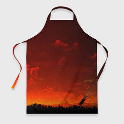 Фартук кулинарный Облака перед восходом солнца, цвет: 3D-принт