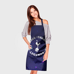 Фартук кулинарный Символ Tottenham и круглая надпись Football Legend, цвет: 3D-принт — фото 2