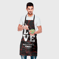 Фартук кулинарный Assassins Creed Love Классика, цвет: 3D-принт — фото 2
