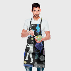 Фартук кулинарный Underground pattern Fashion 2077, цвет: 3D-принт — фото 2