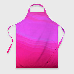 Фартук кулинарный Neon pink bright abstract background, цвет: 3D-принт