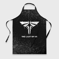 Фартук кулинарный The Last Of Us с потертостями на темном фоне, цвет: 3D-принт