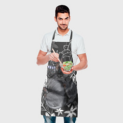 Фартук кулинарный Милые сфинксы, цвет: 3D-принт — фото 2