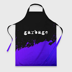 Фартук кулинарный Garbage purple grunge, цвет: 3D-принт