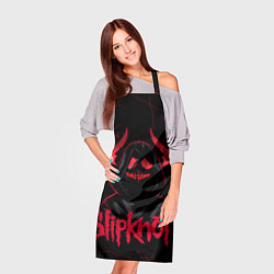 Фартук кулинарный Slipknot - rock forever, цвет: 3D-принт — фото 2