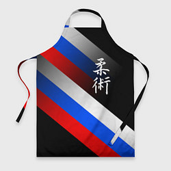 Фартук кулинарный Джиу-джитсу : Россия, цвет: 3D-принт