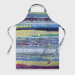 Фартук кулинарный Сшитые воедино кусочки ткани - patchwork, цвет: 3D-принт