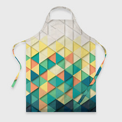 Фартук кулинарный Мозаичный градиент, цвет: 3D-принт
