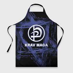 Фартук кулинарный Krav-maga tactical defense system emblem, цвет: 3D-принт