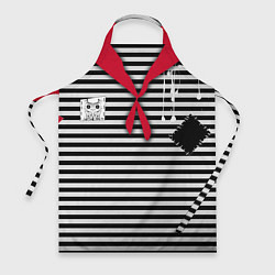 Фартук кулинарный Костюм Разбойник -новогодний карнавальный, цвет: 3D-принт