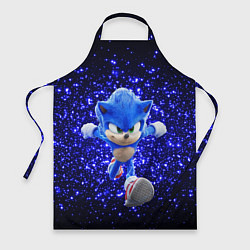 Фартук кулинарный Sonic sequins, цвет: 3D-принт