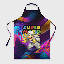 Фартук кулинарный Super Mario - Bowser - Nintendo, цвет: 3D-принт