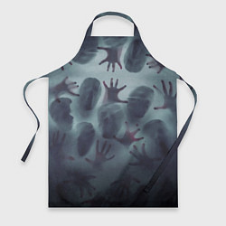 Фартук Scary faces trying to get out