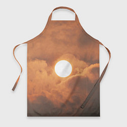 Фартук кулинарный Бронзовое солнце, цвет: 3D-принт