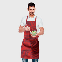Фартук кулинарный AC Milan отпечатки, цвет: 3D-принт — фото 2